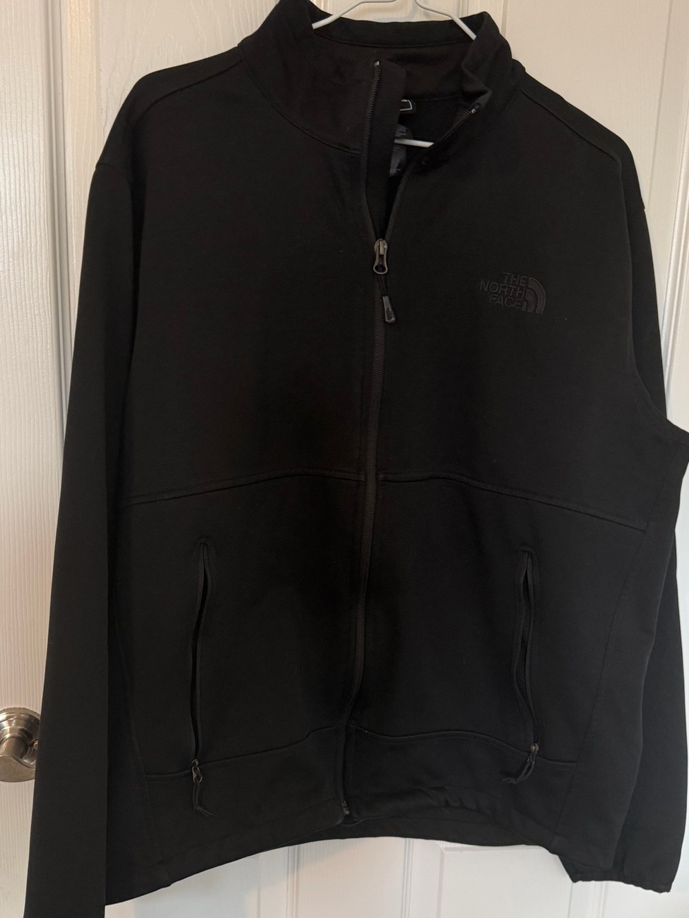 The North Face Black Zip-Up Softshell Jacket